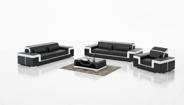 Stoelbanken Bank Modern Luxe Bankstelsel 3+2+1 Zits Set Ontwerp Bank Nieuw