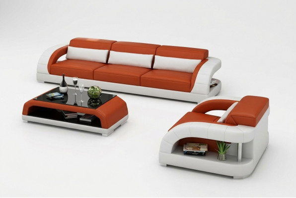Bankstel Bankstel 3+2 zits set design gestoffeerde banken bankstel modern