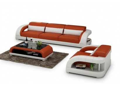 Bank Bankstel 3+1+1 Set Zits Ontwerp Bekleding Banken Bank Modern
