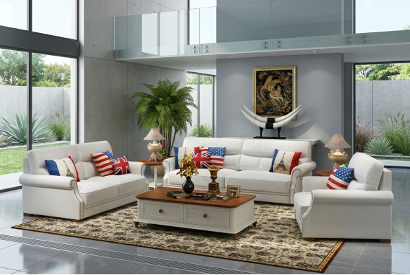 Bankstel Modern 3+2+1 Zitter Set Design Bank Bekleding Banken Bank