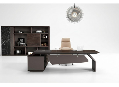Kantoorinrichting 2-delig Set Bureau Tafels Bureau Kast