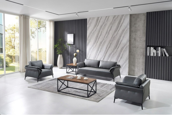 Sofa Bank Bekleding Set Zitbanken Banken 3+1+1 Zits Kantoorinrichting Nieuw
