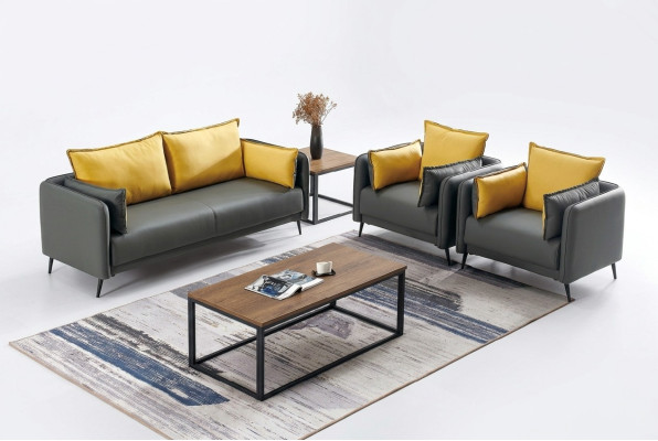 Sofa Bank Bekleding woonlandschap Lederen bankstel banken Kantoorstijl meubelen