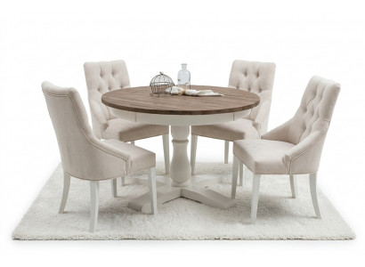 Lehnstuhl Design Stoel Stof Stoelen Chesterfield Bekleding Luxe Fauteuil Eetkamer