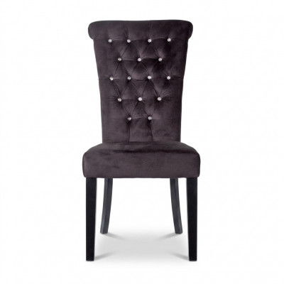 Chesterfield leunstoel design stoel bekleding hout fauteuil stoelen club luxe stof