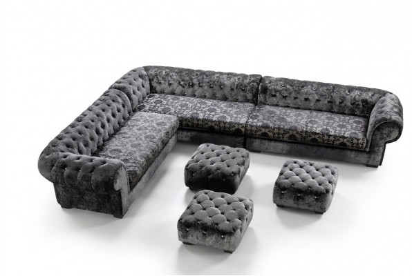 Ontwerp Driezitsbank Zitbank Set Bank Bekleding Banken Bank Modern Luxe 250x350cm