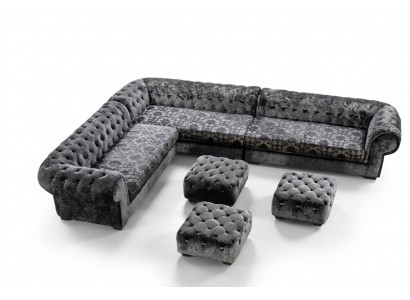 Ontwerp Driezitsbank Zitbank Set Bank Bekleding Banken Bank Modern Luxe 250x350cm