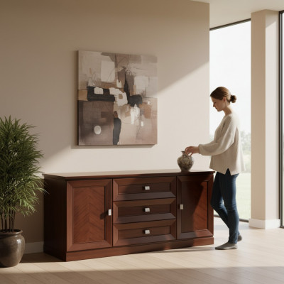 Ontwerper RTV TV dressoir dressoir sideboard kast woonkamer plank luxe