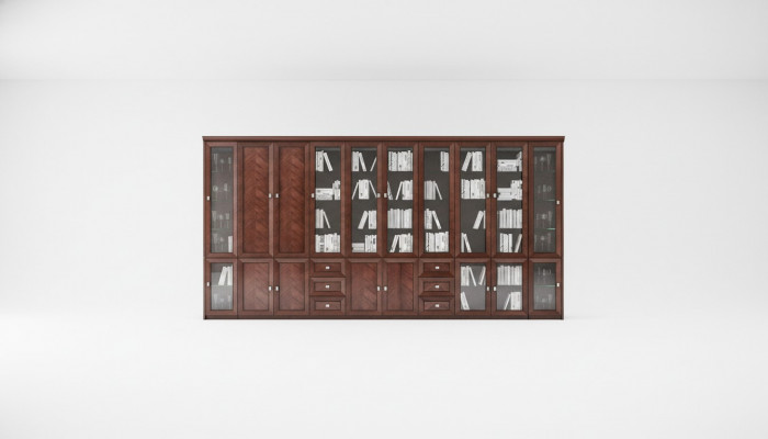 Kantoor archiefkast kast vitrine houten planken kasten kantoor universeel nieuw