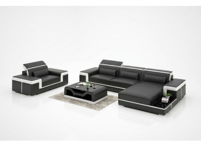 Hoekbank set Bank bekleding Hoekbank fauteuil Woonlandschap L vorm