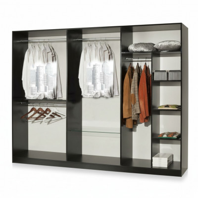 Klassieke moderne stijl kledingkast kast houten garderobe kasten meubels nieuw