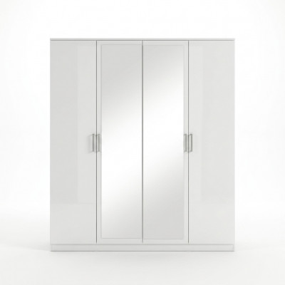 Klassieke stijl kledingkast kast hout garderobe kasten