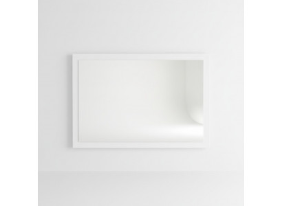 Spiegel Houten frame Wandspiegel Klassieke designer spiegel 90x60cm Hout groot xxl