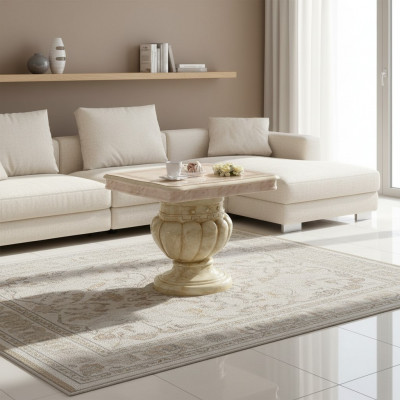 Italiaanse stijl woonkamer meubels salontafel bijzettafel houten tafels bank nieuw