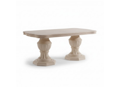Luxe ovale eettafel: Exclusieve designmeubels van Italiaans hout.
