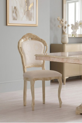 Luxe 1x stoel eetkamerstoel keukenstoelen woonkamerstoel gestoffeerde stoel stoelen