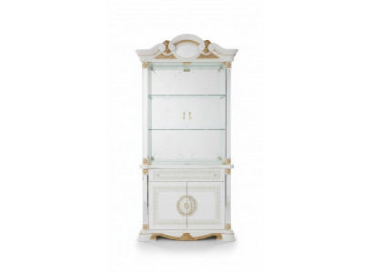 Klassieke vitrinekasten Vitrinekast Wandkasten Italiaanse meubels