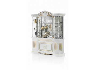 Dressoir luxe etalage vitrine glazen kast moderne stijl Italiaanse meubels