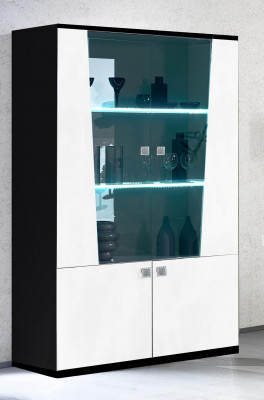Edel vitrine in moderne stijl kast vitrinekast woonkamer glas woonkamer nieuw.