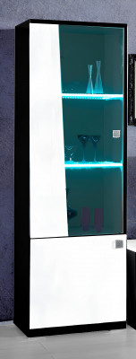 Moderne woonkamer wandvitrine dressoir RTV-rek muurkast 3-delig nieuw