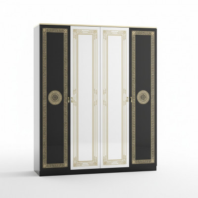 Kast Elegante kledingkast Gemaakt in Italië Klassieke kasten Slaapkamer