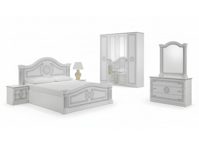 Slaapkamer Italiaans meubelset Modern Luxe 6-delig Bed Bedden Kast Nieuw