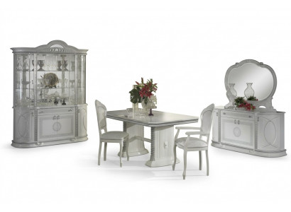 Spiegel Dressoir Eettafel Vitrine Bekleding Set Keuken Woonkamer Eetkamer