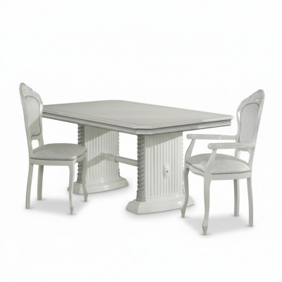 Eettafel Tafel Eetkamer Woonkamer Hout Design Tafels Italiaanse Meubels Nieuw