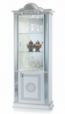 Hoogwaardige vitrinekasten Luxe kast Hout Italiaanse stijl meubels Glas Nieuw