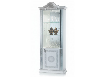 Hoogwaardige vitrinekasten Luxe kast Hout Italiaanse stijl meubels Glas Nieuw
