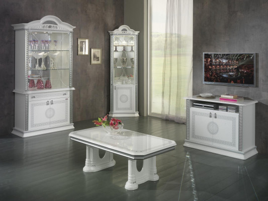 Woonkamerset woonwand vitrine ladekast tafel RTV vitrines compleet 3-delige set nieuw Woonkamerset wandkast vitrine ladenkast tafel RTV vitrines compleet 3-delige set nieuw