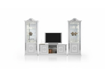 Woonkamerset woonwand vitrine ladekast tafel RTV vitrines compleet 3-delige set nieuw Woonkamerset wandkast vitrine ladenkast tafel RTV vitrines compleet 3-delige set nieuw