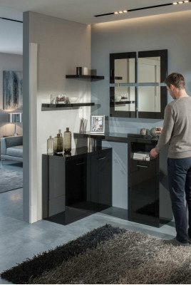 Gang Kapstok Console Tafel Ingang Consoles Tafels Muur Dressoirs Hoogglans nieuw
