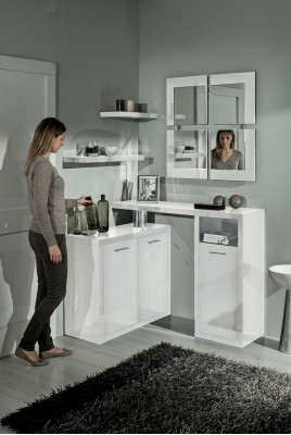 Gang Garderobe Console Commodes Tafel Ingang Consoles Tafels Muur Hoogglans nieuw