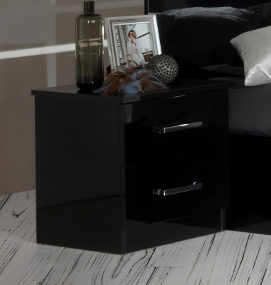 Ontwerp nachtkastje console glans tafels consoles slaapkamer bijzettafel hout nieuw