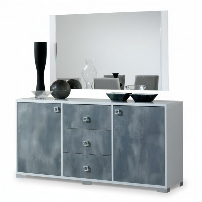 Moderne commodes 2-delige set Stijl Moderne commode + Spiegel Italiaanse meubels