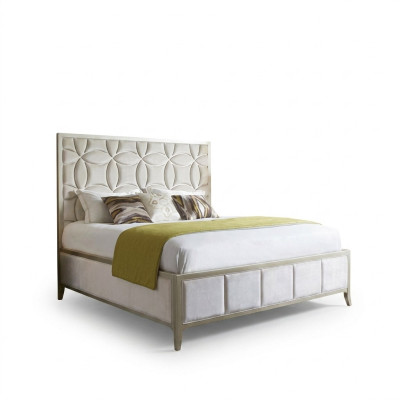 Klassiek bed Tweepersoonsbed Bedden Houten landhuisstijl Echt hout