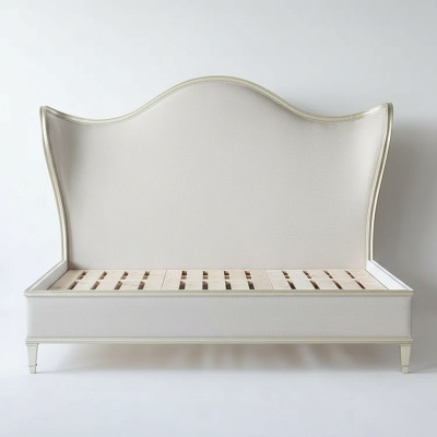Houten designbed, dubbel luxe huwelijk modern hotelframe slaapkamer