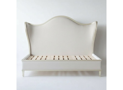 Houten designbed, dubbel luxe huwelijk modern hotelframe slaapkamer