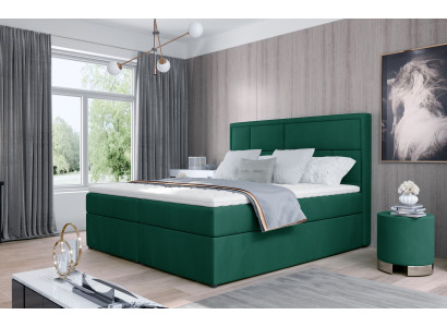 Luxe bed van fluweel 180x215 klassiek slaapkamer Italiaanse meubels