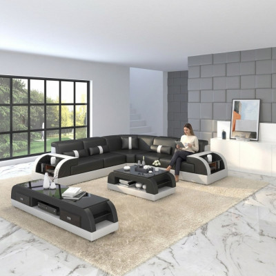 Designer bank Bankbekleding Woonkamer Hoekbank L-vorm