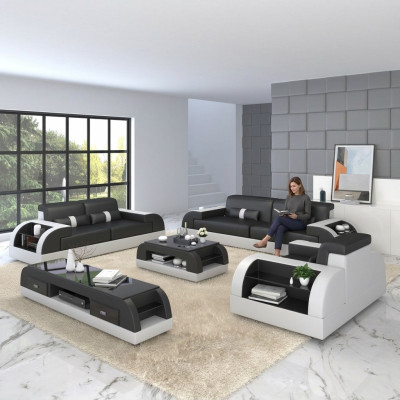 Sofaset 3-zits Designbank Gestoffeerde Bank Moderne Bankgroep