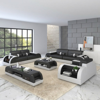 Sofaset 3-zits Designbank Gestoffeerde Bank Moderne Bankgroep