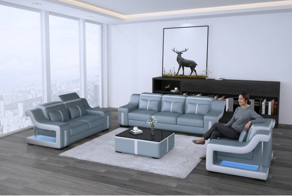 Sofagarnitur Bank Bekleding Bankstel Set 311 Leder Bankstellen Bankstellen Compleet