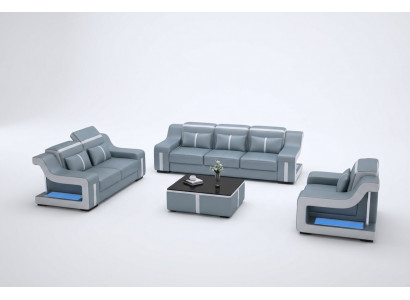 Bankstel 3+1 gewatteerde designer bankstellen set bank bankstellen