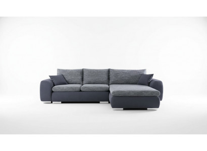 Hoekbank Bedfunctie Bank Grijze Bekleding Banken Textiel Bankstellen Sofa