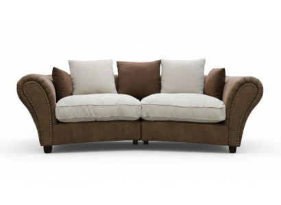 Bankstel van 4 zits stoffen banken Luxe bank banken grote bekleding luier 265cm.