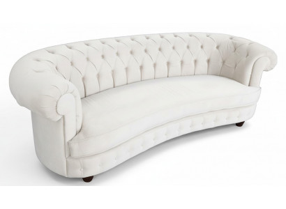 Chesterfield 3-zits designer gestoffeerde bank bank banken banken textiel stof Nieuw