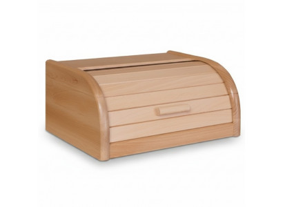 Boek broodtrommel 32 cm hout broodbox rolobox brood rolschuif echt hout nieuw