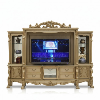 Woonkamer uitbreiding media muur tv-muur tv-kast woonwand
